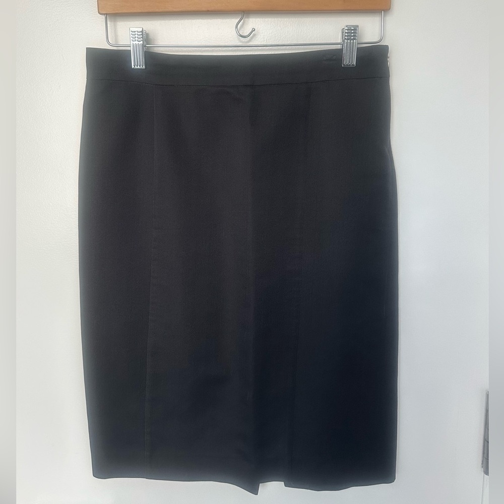 Narciso Rodriguez Elegant Black Pencil Skirt